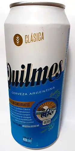Bierdose Quilmes Clásica