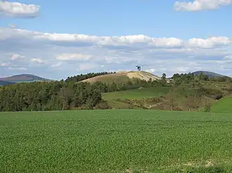 Der Rößberg aus Richtung Südsüdwest