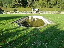 Römischer Garten Blankenese Seerosenteich