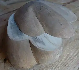 Block für eine Pelzhaube