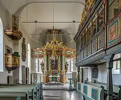 Innenraum der Pfarrkirche