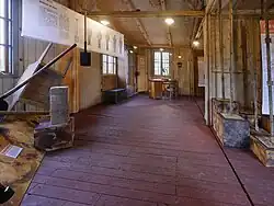 RAD-Baracke Ausstellungen und Büro