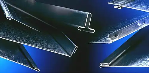 Gebräuchliche Falze bei der Produktion von Luftkanälen