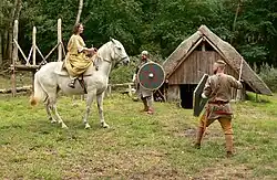 Reitvorführung am Tag des offenen Denkmals 2019