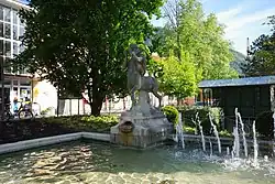 Zentaurenbrunnen in Bad Reichenhall