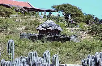 Traditionelle Hütte