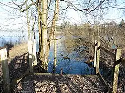 Einlaufwehr (Mönch) am Taschensee