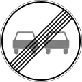 Ende des Überholverbotes