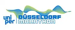 Logo der Veranstaltung „Uniper Düsseldorf Marathon“