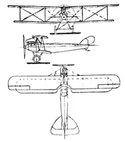 Raab-Katzenstein RK 8 3-view Le Document aéronautique April,1927
