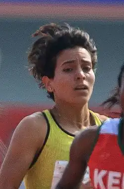 Rababe Arafi – später auch Vierte über 800&nbsp;Meter – kam auf Rang&nbsp;neun