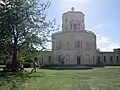 Nordseite der Radcliffe Observatory, Green Templeton College, Oxford.