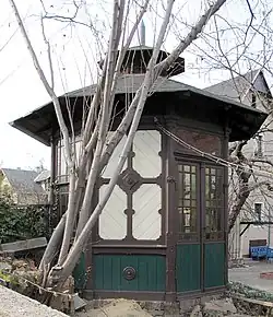Gartenpavillon in der Ludwig-Jahn-Straße