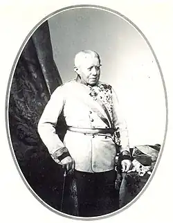 Feldmarschall Josef Radetzky, von Lotze fotografiert