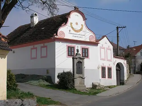 Haus Nr. 62 im Bauernbarockstil