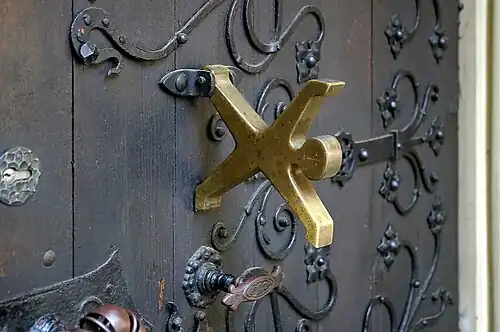 Türklopfer an St. Lambertus