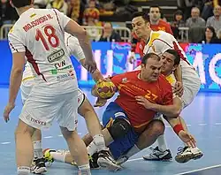 Baena mit der spanischen Nationalmannschaft (2015)