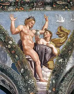 P10 – Psyche reicht Venus die Wasserkanne Giulio Romano