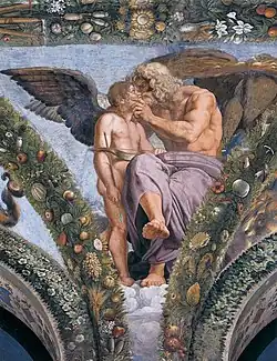 P11 – Jupiter küsst Amor Giulio Romano