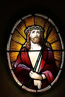 Fenster mit Darstellung des Schmerzenmannes