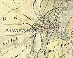 Nach Tranchot um 1800