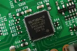 SMSC LAN9514 Netzwerk-4-Port-USB-Hub-Controller auf dem Raspberry&nbsp;Pi&nbsp;3