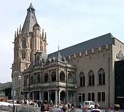 Historisches Rathaus der Stadt Köln in der Innenstadt.