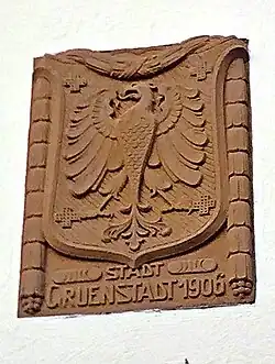 Wappenstein von 1906