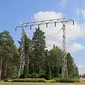Die Rautarouva-Leitung war die erste 110-kV-Leitung in Finnland, erbaut in den&nbsp;1920er Jahren.
