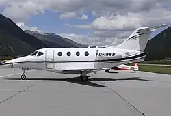 Raytheon 390 Premier I der MSR Flug-Charter