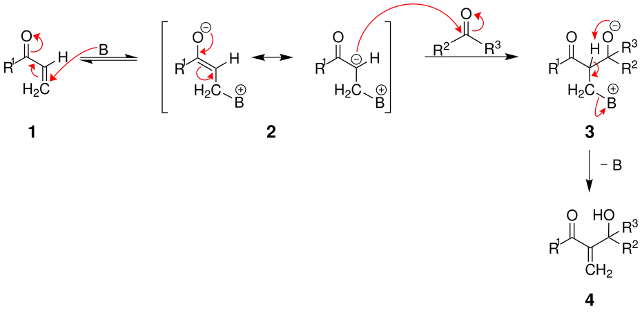 Mechanismus der Baylis-Hillman-Reaktion