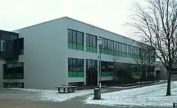 Klassentrakt der Realschule von 1975