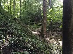 Rechter Halsgraben (Juli&nbsp;2015)