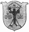 Wappen der Redemptoristen mit IHS und IXXI