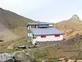 Refuge de Pombie, Gesamtansicht.