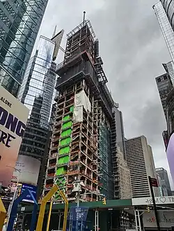 Während der Sanierung am 4.&nbsp;April 2024