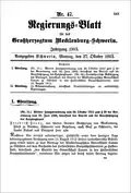 Weitere Zusatz-Verordnung vom 20. Oktober 1913 zum § 20 der Verordnung vom 22. Juni 1900, betreffend den Betrieb und die Beaufsichtigung des Salzbergbaus; hier Beitritt der Gewerkschaft Conow zum Halberstädter Knappschafts-Vereins