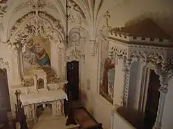 Das Innere der Kapelle.