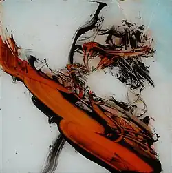 Regina Reim, ohne Titel, Hinterglasmalerei