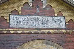 Reichenbach unt Bf - Bahnhofsschild