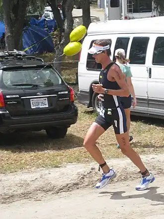 Reinaldo Colucci beim Wildflower Triathlon, 2009
