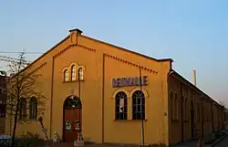 Ehemalige Exerzierhalle des 2. Bayerischen Infanterie-Regiments „Kronprinz“