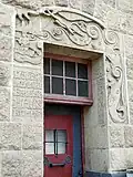 Relief am Pegelturm St.&nbsp;Pauli (Nordseite)