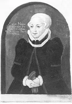 Herzogin Anna Maria von Württemberg
