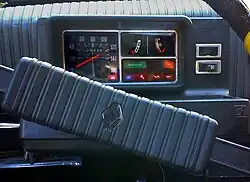 Kombiinstrument der leistungs­schwächeren Versionen