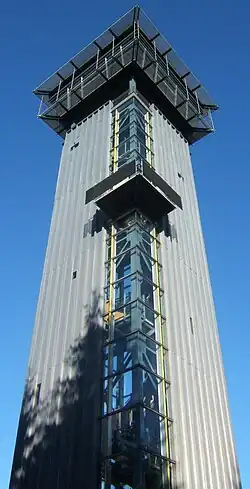 Aussichtsturm Rennsteigwarte auf dem Eselsberg