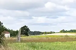 Bautastein nahe der Asige kyrka