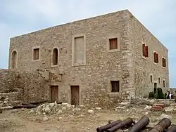 Haus der Ratsherren an der Spitze Agia Ioustini
