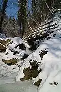 Die Klamm im Winter