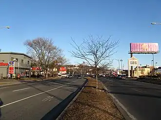 Der Revere Beach Parkway in Everett